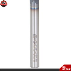 5 Pcs 3/16″ 4 Flute 2″ Overall Length Regular Carbide End Mill – TiALN COATED US