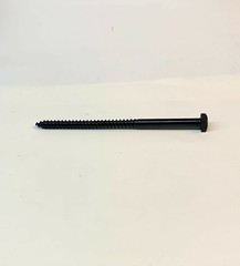 (25) 1/4 X 4-1/2″ Square Head Lag Screw Bolt Steel BLACK OXIDE 3/8 4 1/2 long