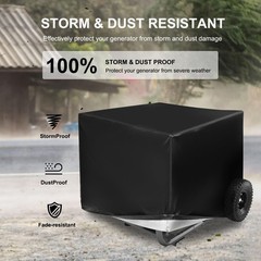 Heavy Duty Generator Cover Waterproof Oxford Fabric Universal Fit