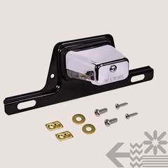 Trailer LED License Plate Light [Bracket Mount] [DOT FMVSS 108] [SAE L]