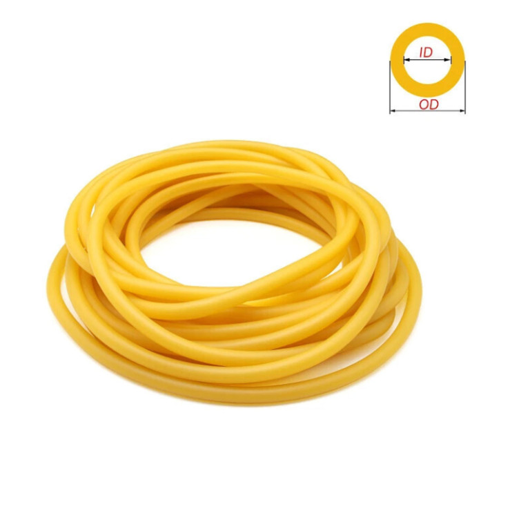 Colorful Natural Latex Tube Elastic Rubber Pipe for Medical Tourniquet Fitness