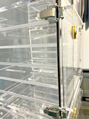 PLAS-LABS Desiccator Stackable Cubicles w/ Shelves-Excellent condition