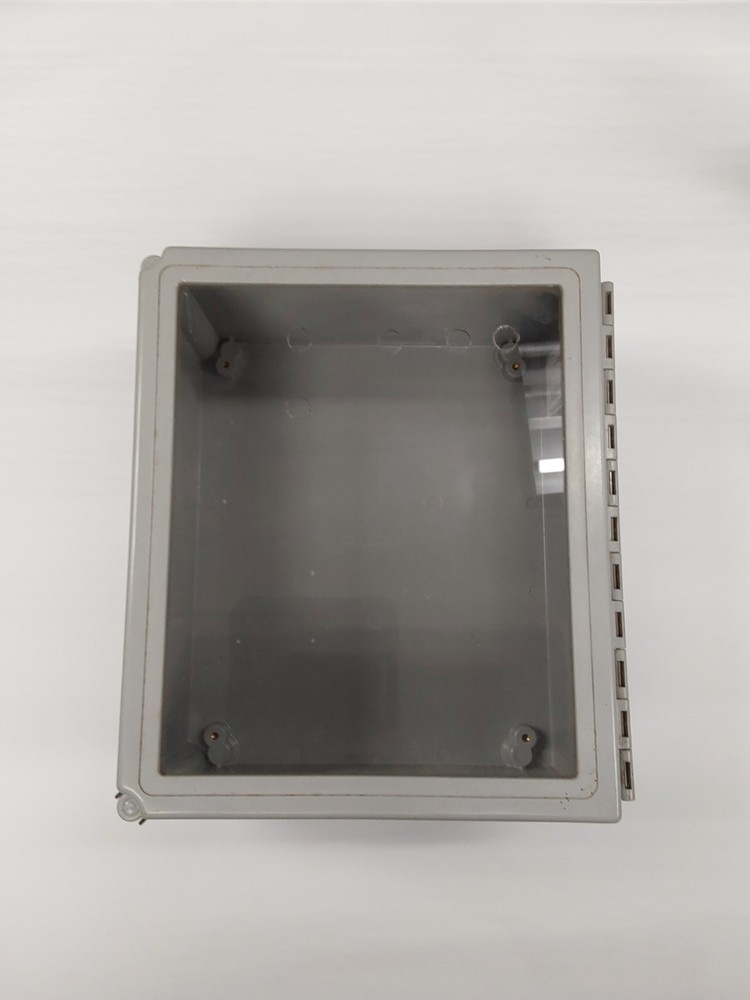 Hoffman A12106CHQRFGW Enclosure Hinged Enclosure Used 12″x10″x6″