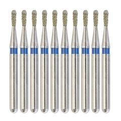 Dental Diamond Burs Pear Shape 830/010M Medium Grit FG High Speed Bur 330