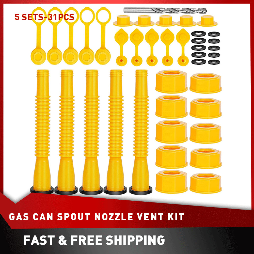 Gas Can Spout Replacement Gas Can Nozzle 5 Kit Flexible Pour Nozzle Suitable