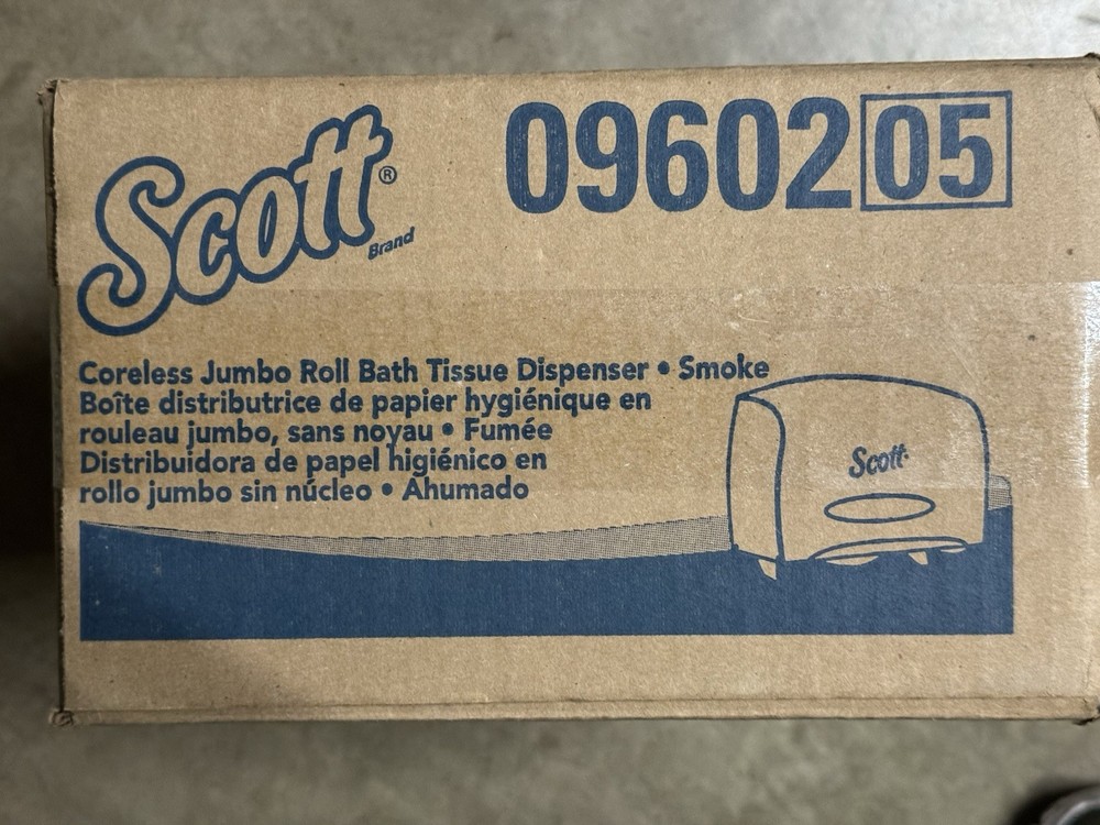 Scott 0960204 coreless jumbo roll bath tissue dispenser