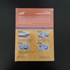 Uinkit Thermal Laminating 120 Pouches 3.5 Mil 4.3 x 6.3 Inch Smooth Gloss Finish
