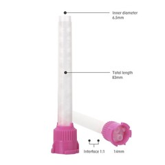 OneMed Dental Mixing Tips Impression HP Tips Purple 8.5mm(1:1) 50Pcs/Bag