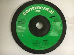 5pc Continental Magna Cut Off Grinder Wheel 7 x 1/4 x 7/8 Masonry Abrasive Metal