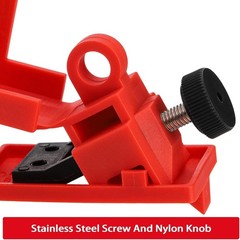 Circuit Breaker Lockout Device 120-277V Clamp-On Single Pole Lockout Kit OSHA