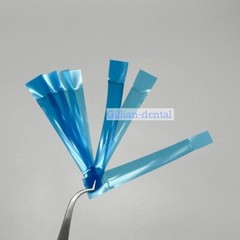 Dental Contoured Anterior Matrix Restoration Matrices Blue Strip M8 0.05mm