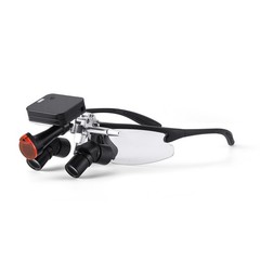 4.0X Dental Surgical Medical Loupes Magnifier Binocular Ergo+5w LED Headlight