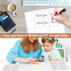 1000 2″x 4″ Address Labels White Self Adhesive Sticker Labels 10 Up 100 Sheets
