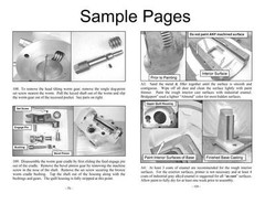 Rebuild Manual for 1hp Bridgeport “J Head” Mill