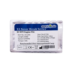 10Packs Dental Endodontic NITI Rotary Files X3 Files Endo Engine Tip Never Break