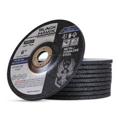 20 Pack – 6″ x 1/4″ x 7/8″ Metal Grinding Wheels T27 Discs for Angle Grinders