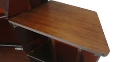 Large Delux Church Pulpit 61″ Wide X 24″ Deep X 47″ Tall Wood Acrylic Preach Lec