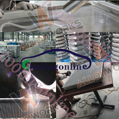 Aluminum Radiator 3 Row Fit Ford New Holland Tractor 9N,2N,8N 8N8005 86551430