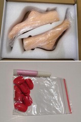 Silicone Female Legs Feet Model 1 Pair Size 38 Mannequin Shoes Socks Display