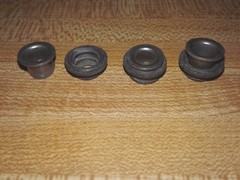 25 New 5/16″id Anti Vibration Shock Mounts Steel Grommet Rubber Bushing Mount