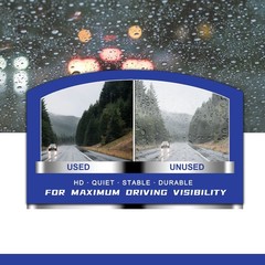 OEM QUALITY 20″ + 20″ Premium All-Seasons Durable Stable And Quiet White Wind…