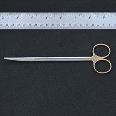 Aesculap BC263R DuroTip TC Metzenbaum Scissors Curved B/B 7 in