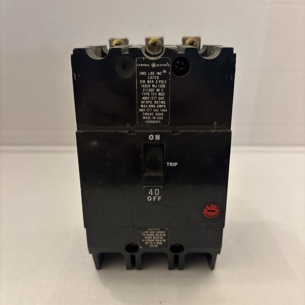 GE TEY TEY340 Circuit Breaker