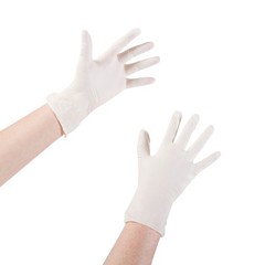 McKesson Stretch Vinyl Exam Glove Standard Cuff Length MEDIUM 100 per Box