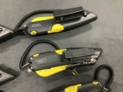 Lot of (6) Easy Cut 2000 Yellow Safety Box Cutter Knife