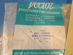 Vector 3690, Card Extender, Mates with Receptacle R644 + R644-3