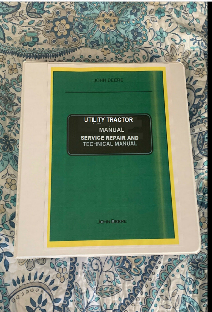 JD Tractor mower 5225 5325 5425 525 5625 5603 tractor service repair manual 2187