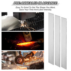 1084 Steel Flat Bar, 2 Pcs 12″ X 1 1/2″ X 1/8″ Knife Making Steel Iron Stock …