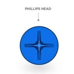 Concrete Flat Head Phillips 1/4 x 1-1/4″ block, Brick, Masonry Screw Tapcon