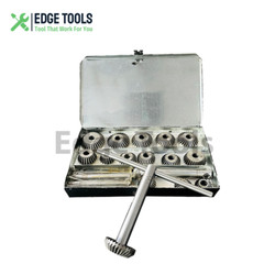 New Engine Valve Seat High Carbon Steel Face HCS Cutter 15 Pc Set USA EDGE TOOLS