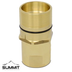 1″ NPT Thread Wet-Line Wing Nut Hydraulic Quick Disconnect Male Coupler Fitting