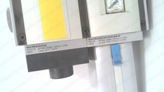 FESTO MS9-EM-G-VS-R-SA W/ ATTACHED MS9-LFR-G-D6-E-U-V-DI-RG-BAR-AS #335314