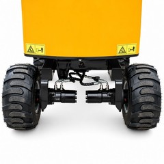1 Ton Mini Wheel Excavator Mechanical Thumb RATO Engine Compact Digger US Stock
