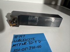 valenite MTFNR-20-4 D Indexible Carbide Lathe Toolholder 6”OAL 1.25 Shank