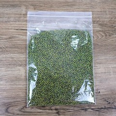 100 Pack 8×12 Inch Clear Reclosable Zipper Bag Plastic Poly Zip Lock Bags 2Mil