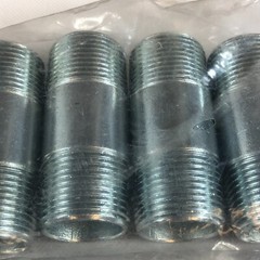 GARVIN/Southwire RN100300 – Box of 25- GALVANIZED Rigid Nipples 1″ x 3″