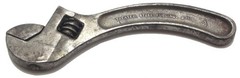 Vintage The Billings & Spencer 8″ S Shaped Crescent Adjustable Wrench USA Used