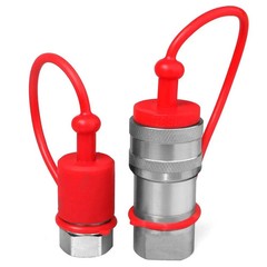 1/4″ Npt Iso 7241-B Hydraulic Quick Connect Couplers/couplings W/dust