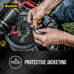 Scotch Super 33+ 0.75-in x 37.5-ft Vinyl Electrical Tape Black