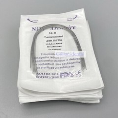Dental Ortho Thermal Activated Arch Wire Rectangular Ovoid/Natural Form Wires