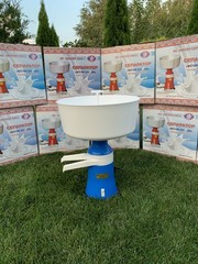 MILK CREAM ELECTRIC SEPARATOR CENTRIFUGAL MACHINE PLASTIC 100L/H MOTOR SICH 19