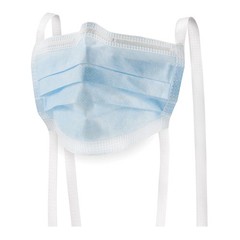 McKesson Surgical Mask Pleated 50 per Box 91-1000