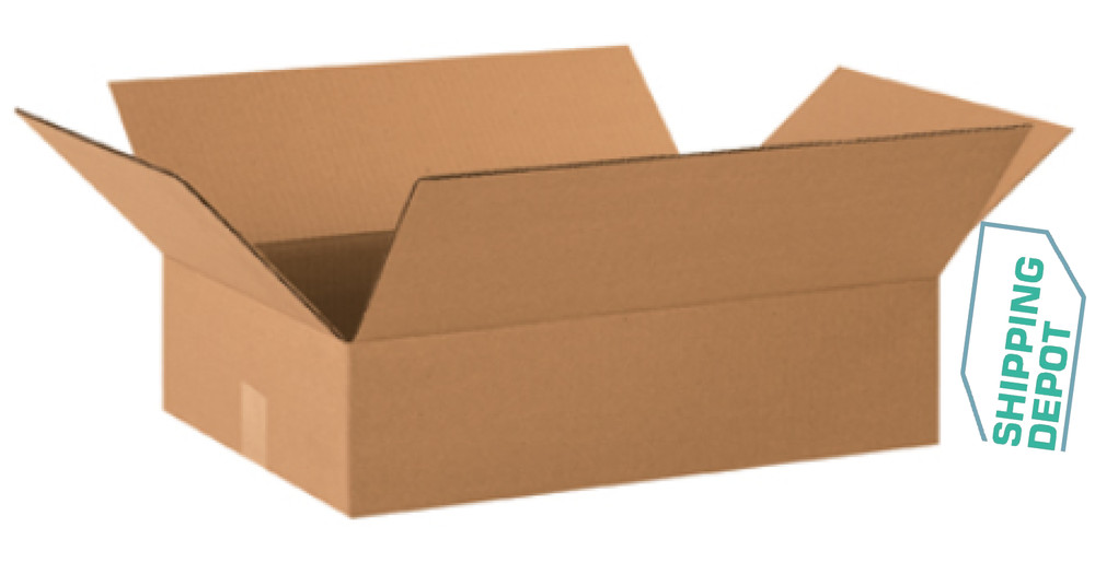 25 ~ 20x14x4″ Corrugated Kraft Cardboard Cartons Shipping Packing Box Boxes