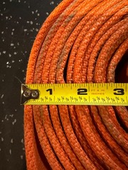  4 1/4″ wide Fire hose for boat docks, abrasion protection etc. 10’ length