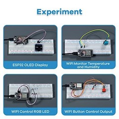 LAFVIN Basic Starter Kit for ESP32 ESP-32S WiFi I OT Development Board with