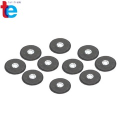 60 Grit Premium Zirconia Grinding Flap Disc 10Pcs 4-1/2″ X 7/8″ Flap Disc Grey